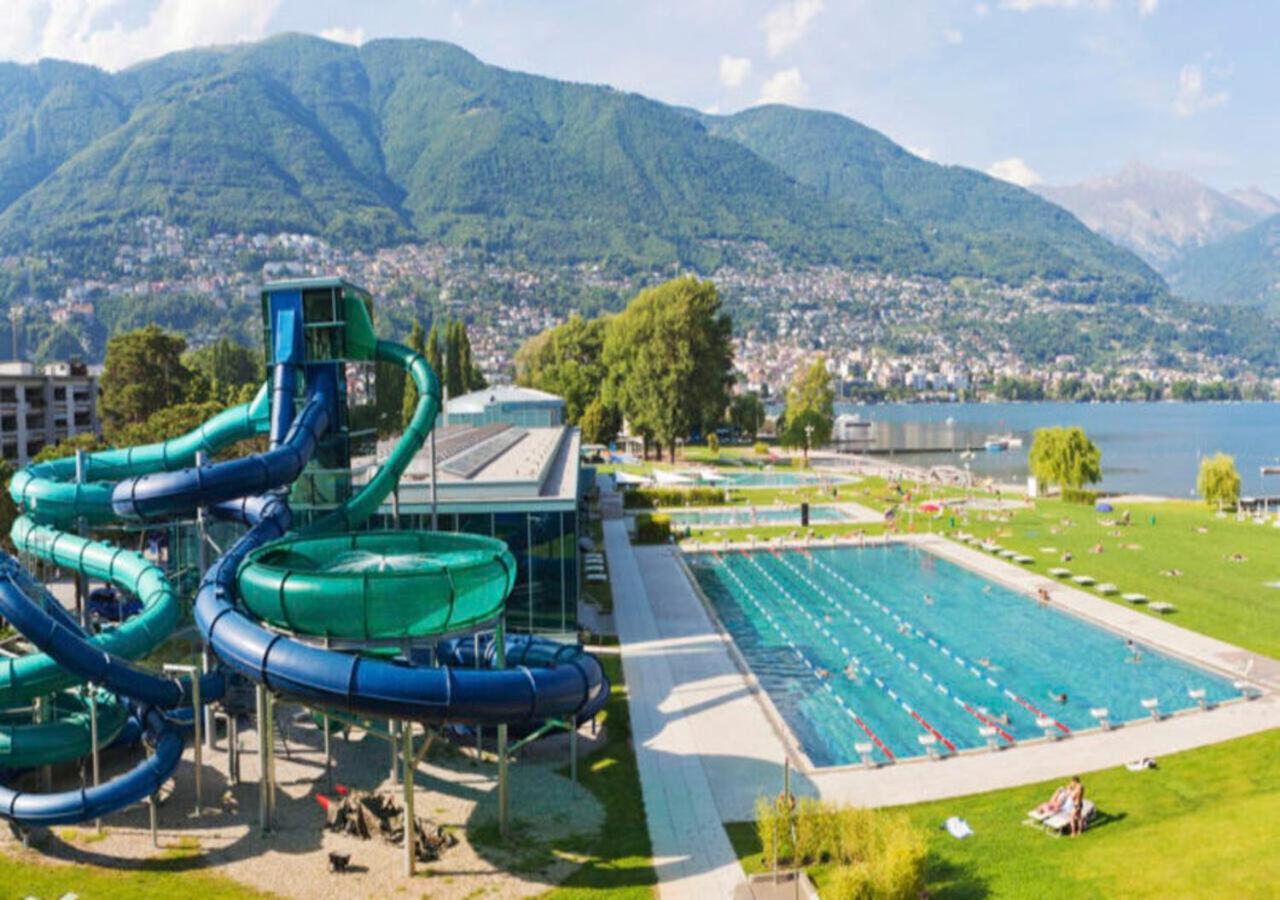 Locarno Pacifico Gioiello A 4 Minuti Dal Lago ภายนอก รูปภาพ